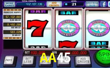 Descubra o Mundo do Cassino Online com AA45